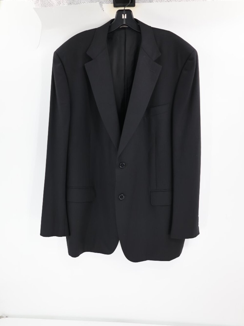 CANALI 1934 Sport Coat mens 50R Travel water resistant Black Fine Zephyr Weave
